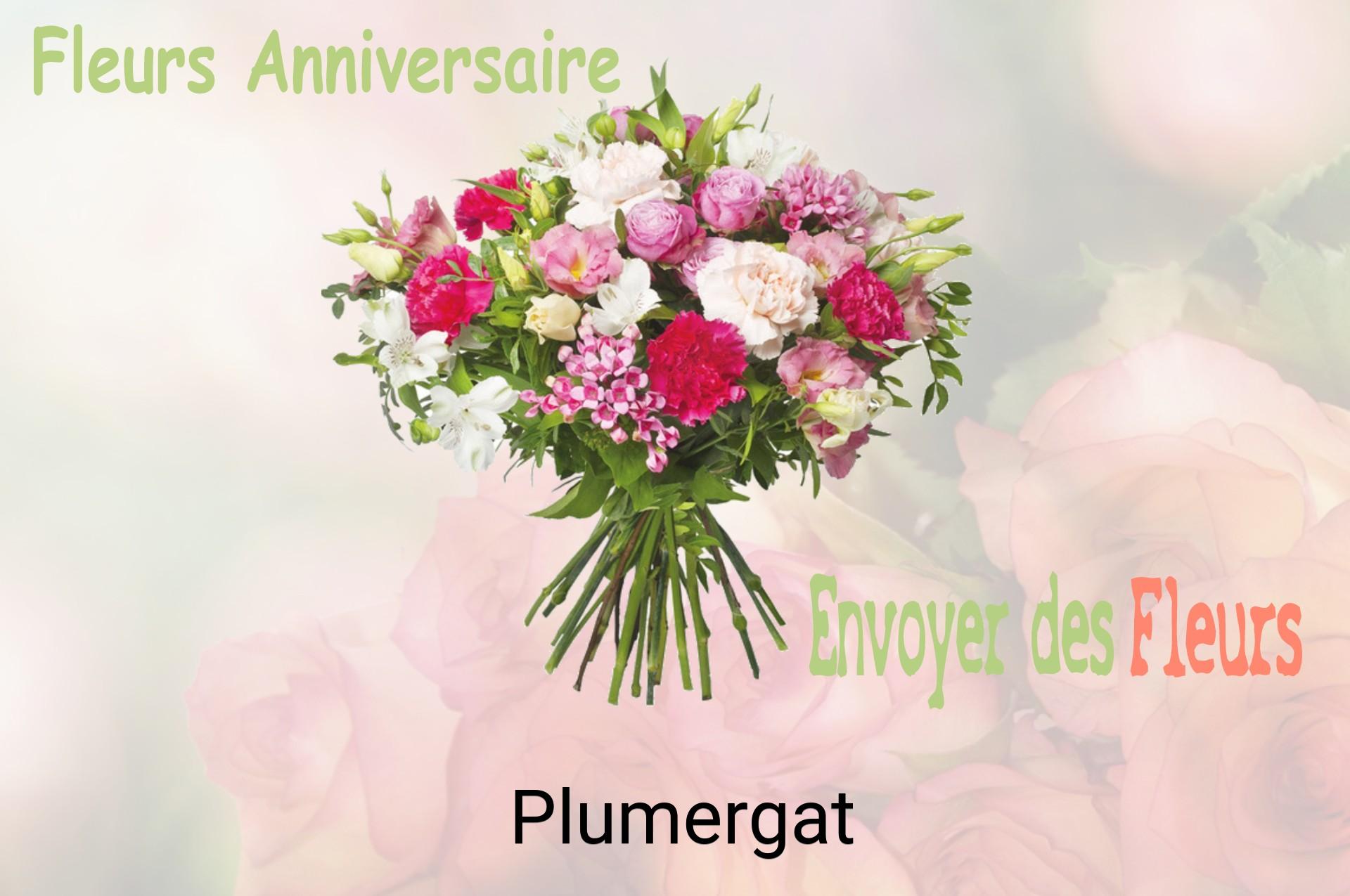 Bouquet de fleurs d’anniversaire livré à Plumergat