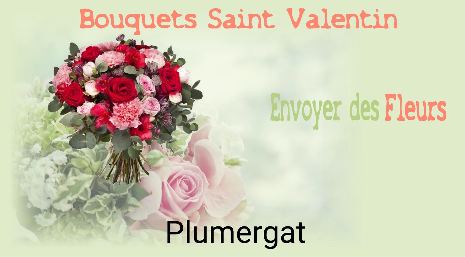 Roses de Saint-Valentin livrées à Plumergat